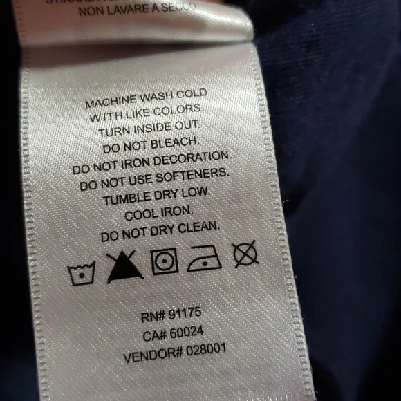 90's Style Fila Navy Blue Velour Velvet Zip-Up Hoodie Logo Down Arms Large - Picture 11 of 11